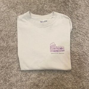 brandy melville/john galt colosseum tshirt